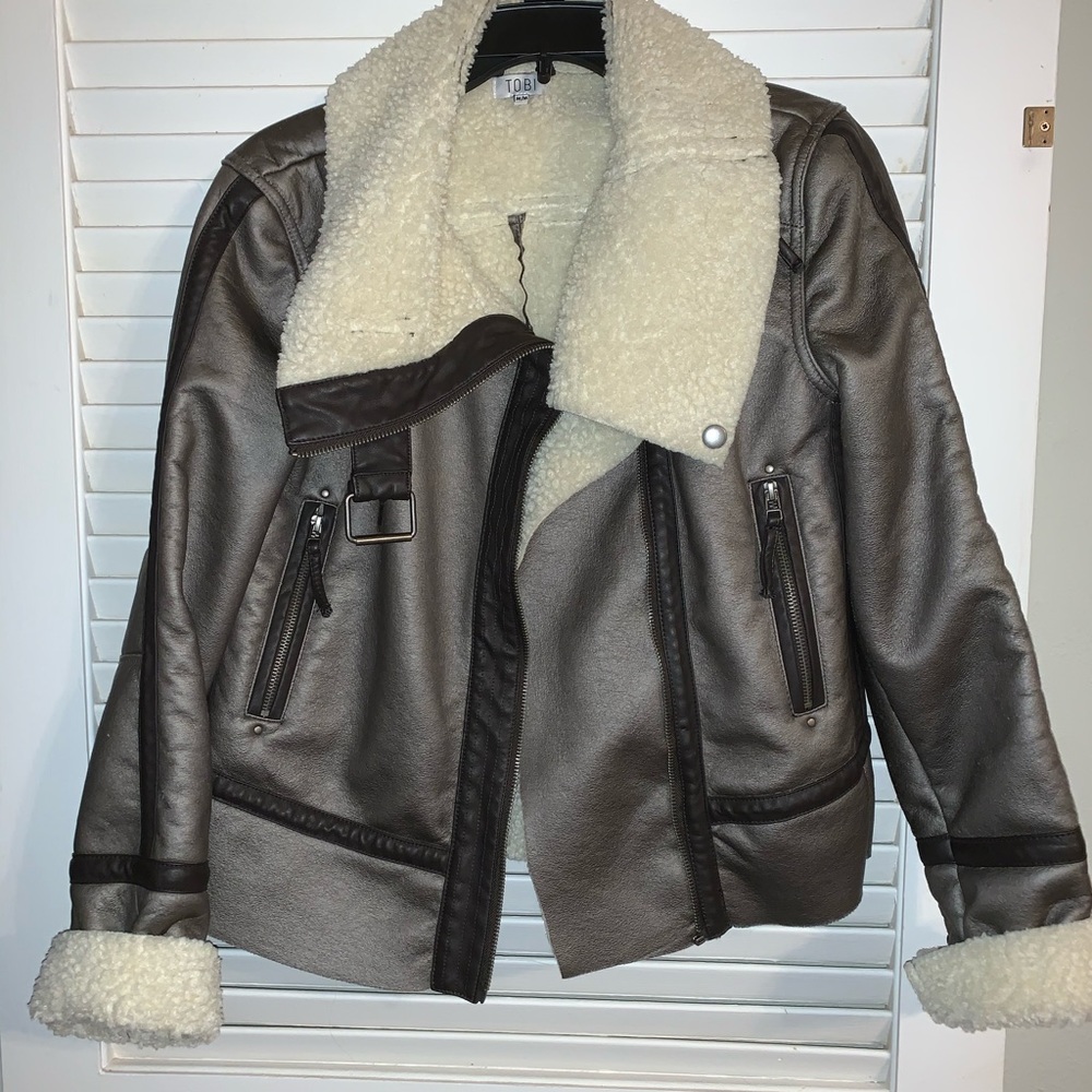 Leather jacket